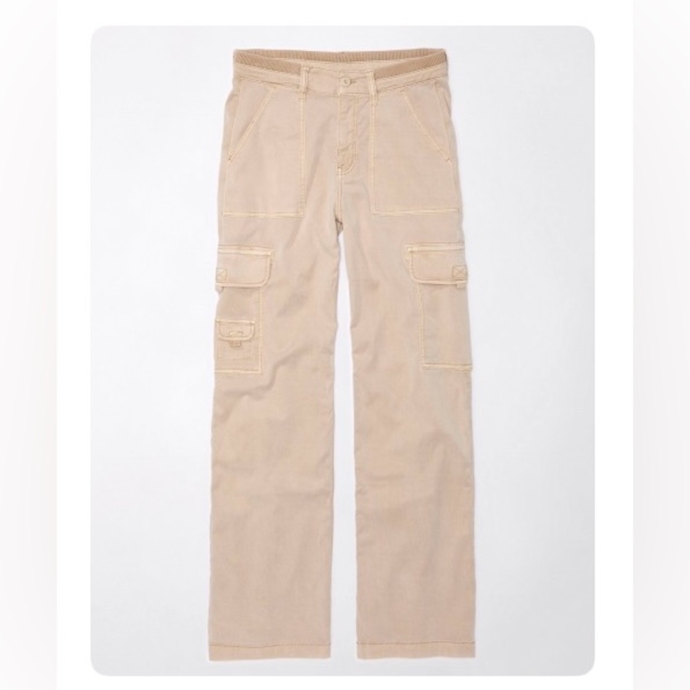 American eagle dreamy drape stretch cargo pants